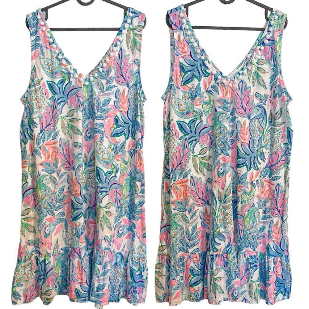 Lilly Pulitzer Camilla Swing Mini Dress in Toucan Do It Better - Picture 3 of 8